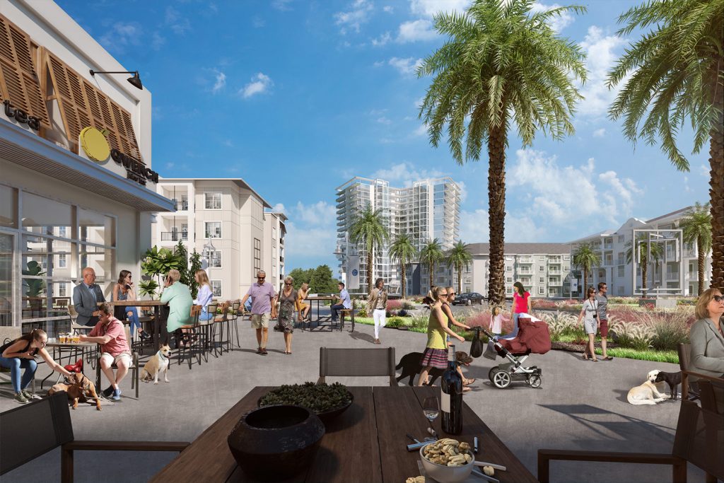 Outdoor Dining at Marina District, Just Steps from the Residences