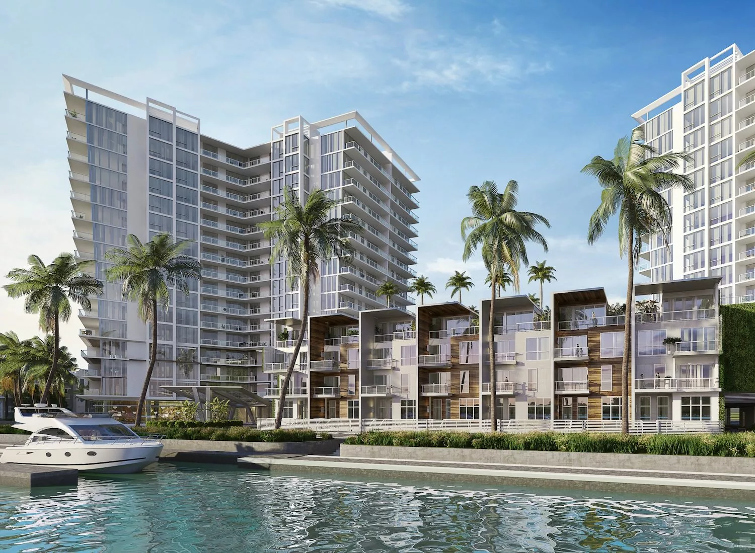 Luxury waterfront condos at Marina Pointe in Tampa