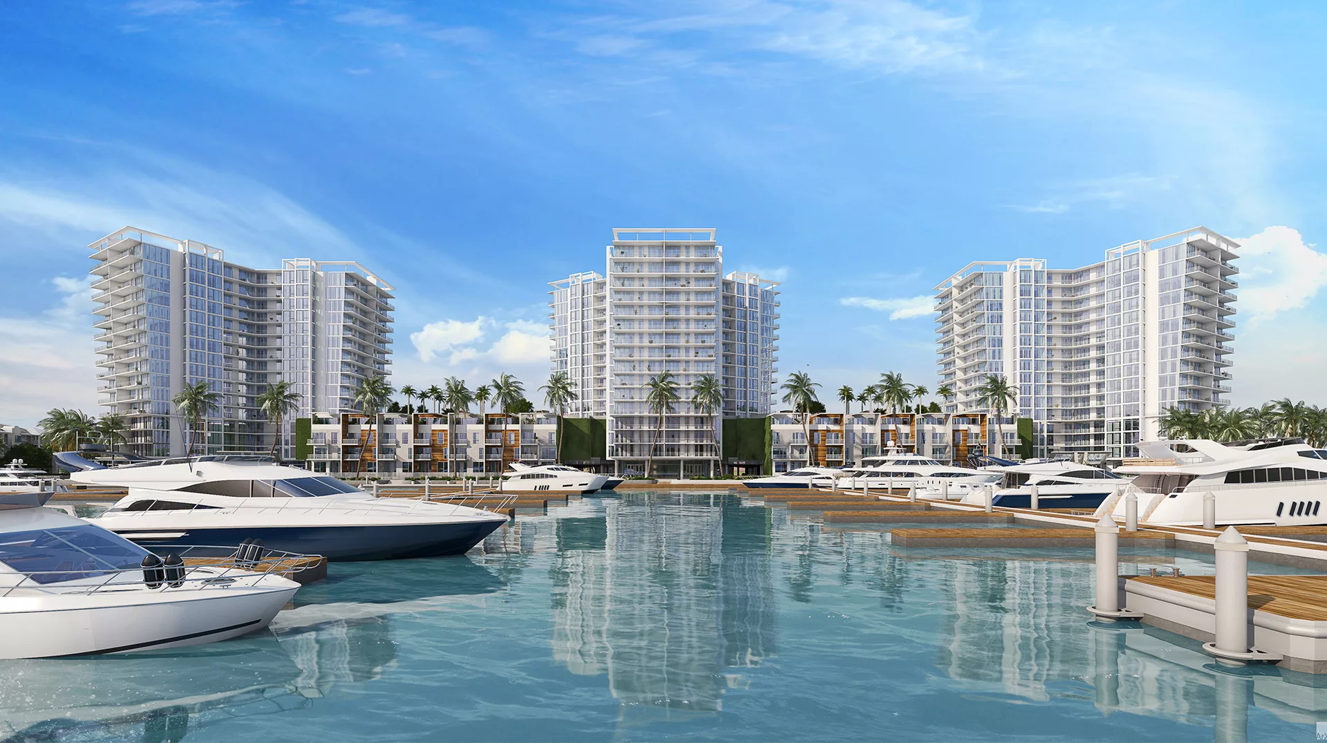 Marina Pointe marina rendering