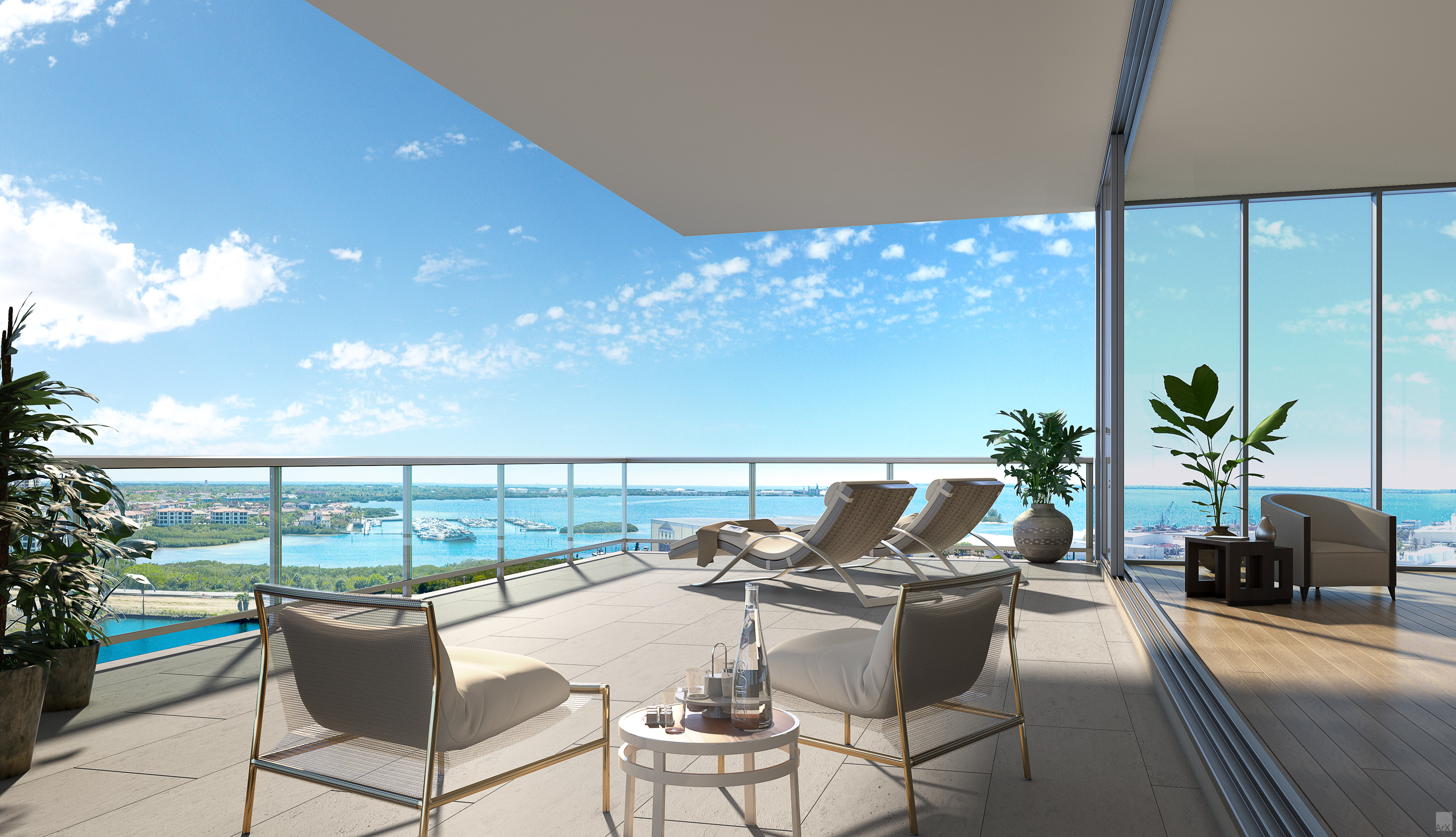 Marina Pointe Balcony