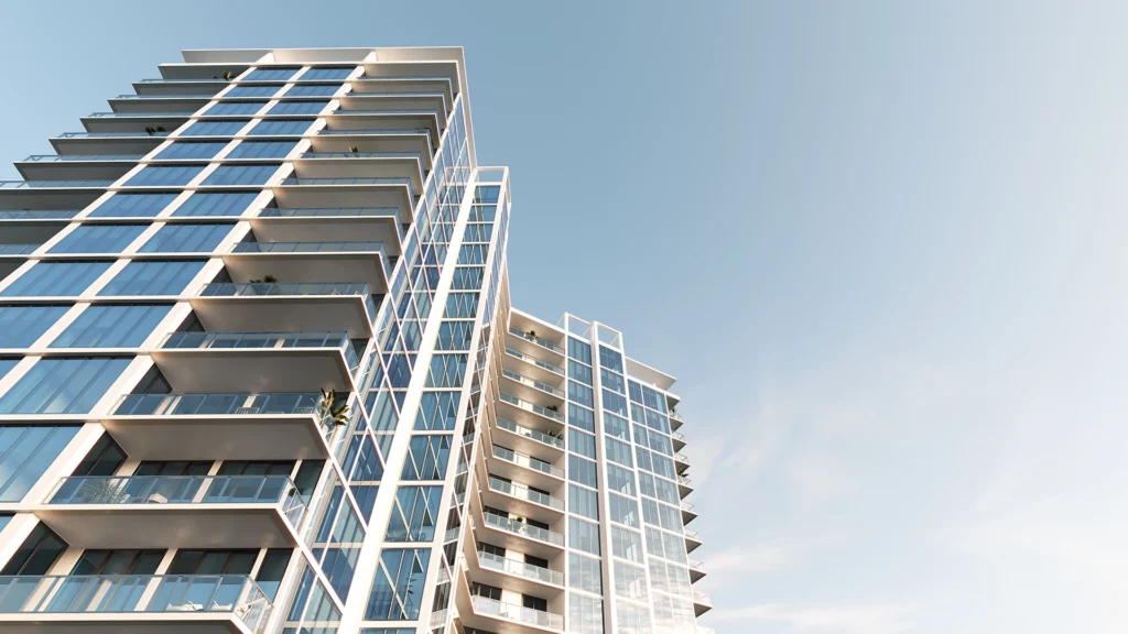 Luxury waterfront condos for sale at Marina Pointe in Tampa's Westshore Marina District, featuring modern architecture, deepwater marina access, and resort-style amenities.