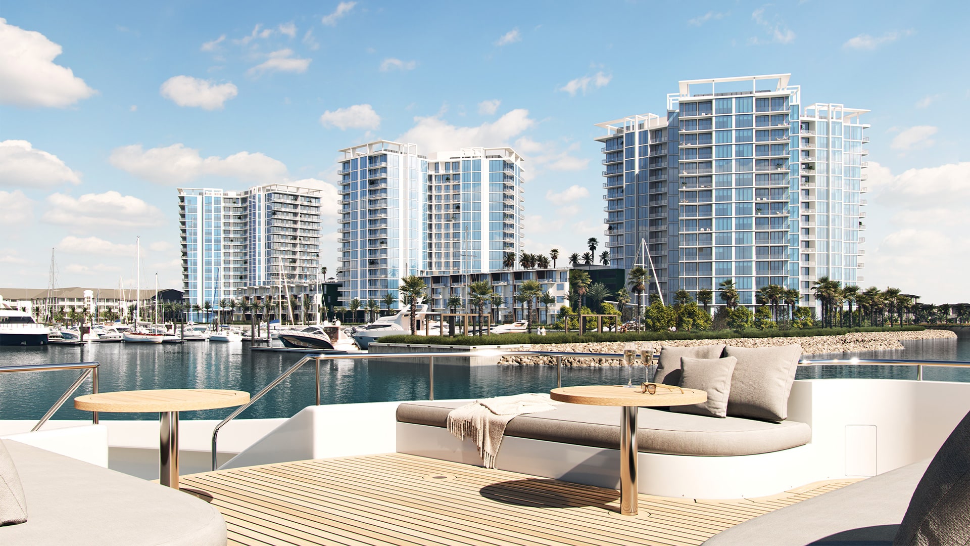 See Marina Pointe from your boat