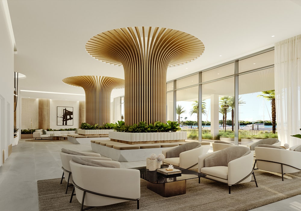 Marina Pointe Lobby